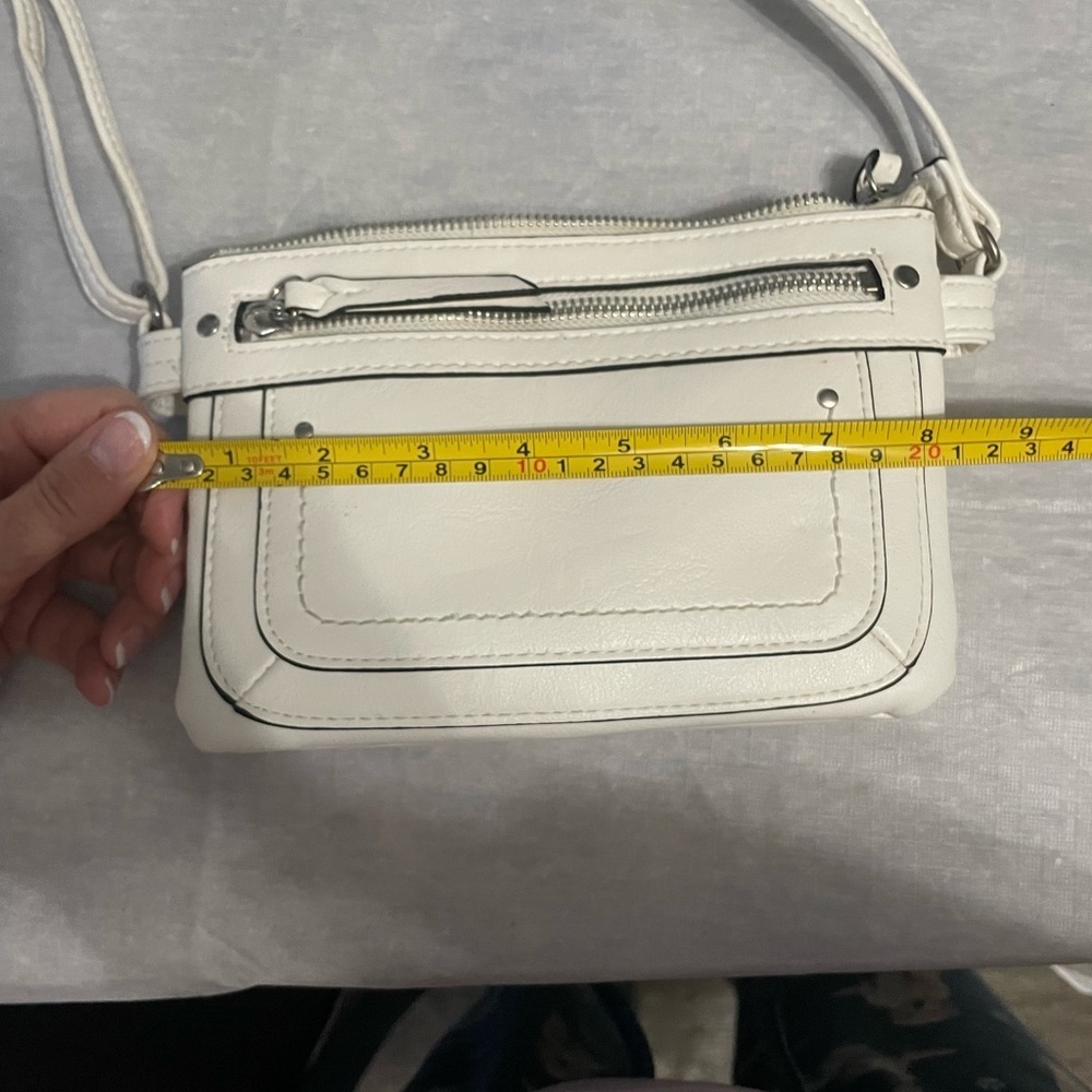 INC International Concepts Elegant White Crossbody Bag - Picture 9 of 11